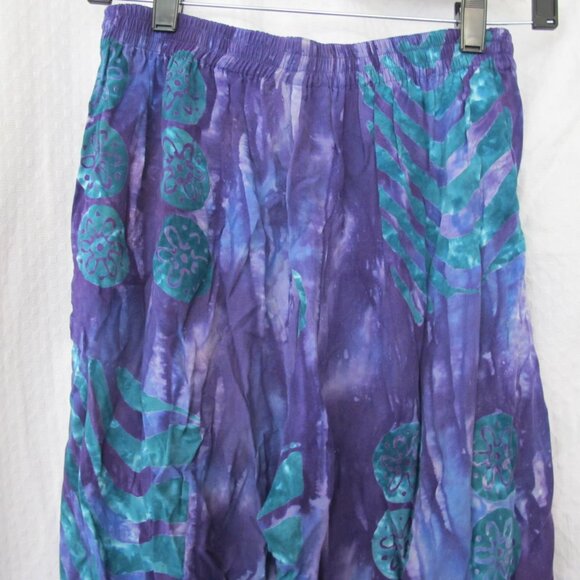 Silver Moon Creations Maui Hawaii Boho Style Pants - Picture 12 of 13